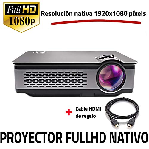 Proyector Full HD Nativo 1080P, UNICVIEW FHD900 (Actualizado 2019), Proyectores Maxima luminosidad Portátil LED Cine en casa 1920x1080 Real,HDMI, USB,Compatible PS4,Xbox,Switch, resolucion fullhd Proyector Full HD Nativo 1080P, UNICVIEW FHD900 (Actualizado 2019), Proyectores Maxima luminosidad Portátil LED Cine en casa 1920x1080 Real,HDMI, USB,Compatible PS4,Xbox,Switch, resolucion fullhd