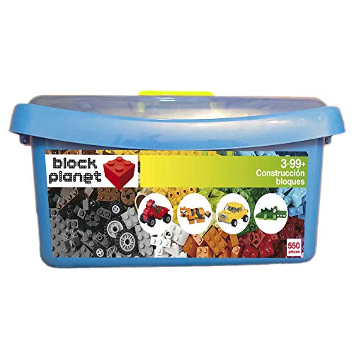 PT Caja Bloques compatibles con Lego 550 Piezas