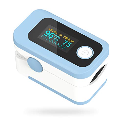 Pulsioxímetro Wawech oxímetro de dedo profesional con pantalla LED para medición de SpO2 y PI y PR lecturas instantáneas precisas y fiables Pulsioxímetro Wawech oxímetro de dedo profesional con pantalla LED para medición de SpO2 y PI y PR lecturas instantáneas precisas y fiables