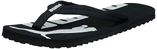 PUMA Epic Flip V2, Chanclas Unisex Adulto, Negro (Black/White), 44.5 EU