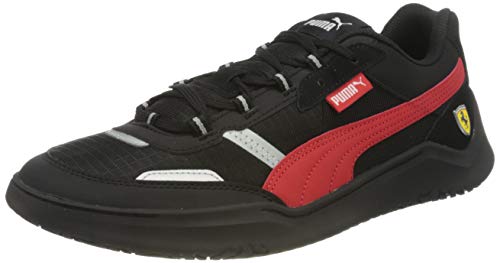 PUMA Ferrari Race DC Future, Zapatillas Unisex Adulto, Negro Black/Rosso Corsa Black, 45 EU