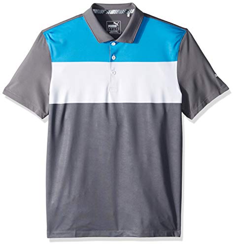 PUMA Polo de los años 90 para niño, Niños, Polo, 578134, Bleu Azure - Pantalla silenciosa, XS