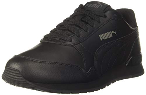 PUMA St Runner V2 L Jr, Zapatillas, Negro Black/Dark Shadow, 36 EU