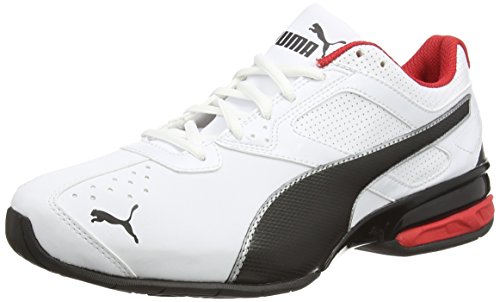 PUMA Tazon 6 FM, Zapatillas de Cross Hombre, Blanco (White/Black Silver), 42 EU