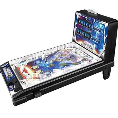 QHW Juegos de Pinball, Mini Juguetes de Pinball, Juegos de Super Pinball espaciales, máquinas de Pinball de Rompecabezas para Padres e Hijos, máquinas de Pinball electrónicas, Regal QHW Juegos de Pinball, Mini Juguetes de Pinball, Juegos de Super Pinball espaciales, máquinas de Pinball de Rompecabezas para Padres e Hijos, máquinas de Pinball electrónicas, Regal