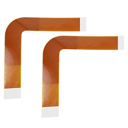 Qinlorgo Cable de Cinta para PS2 Slim, Pieza de reparación de Cable Flexible de Cinta Plana de 2 Piezas 7W Lente láser de Recogida para PS2 Qinlorgo Cable de Cinta para PS2 Slim, Pieza de reparación de Cable Flexible de Cinta Plana de 2 Piezas 7W Lente láser de Recogida para PS2