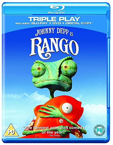Rango (Triple Play - Blu-ray + DVD + Digital Copy) [Reino Unido] [Blu-ray]