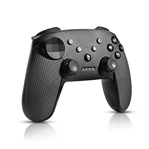 Raniaco Mando para Nintendo Switch, Mando Pro Switch Inalámbrico, Bluetooth Wireless y Recargable Pro Controller, Dual Vibration Switch Mando Con 6-Axis Motion Sensor y Turbo para Nintendo Switch Raniaco Mando para Nintendo Switch, Mando Pro Switch Inalámbrico, Bluetooth Wireless y Recargable Pro Controller, Dual Vibration Switch Mando Con 6-Axis Motion Sensor y Turbo para Nintendo Switch