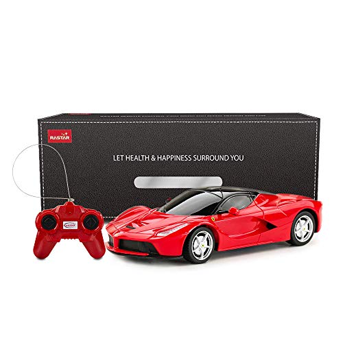 RASTAR - 48900 - Ferrari - Coche con mando a distancia, color rojo RASTAR - 48900 - Ferrari - Coche con mando a distancia, color rojo