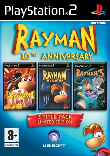 Rayman 10th Anniversary 3 Title Pack [Limited Edition]