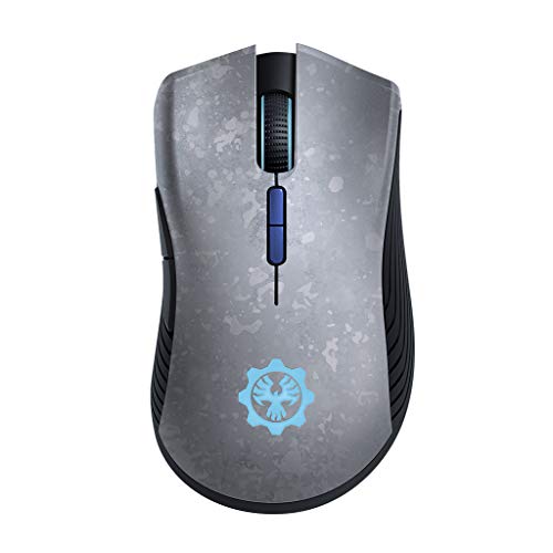 Razer Mamba Wireless Gears of War 5 Edition Ratón Gaming, Sensor Óptico de 16.000 DPI, para Juegos, 7 Botones Programables, Interruptores Mecánicos, Hasta 50 Horas de Duración de la Batería, Gris Razer Mamba Wireless Gears of War 5 Edition Ratón Gaming, Sensor Óptico de 16.000 DPI, para Juegos, 7 Botones Programables, Interruptores Mecánicos, Hasta 50 Horas de Duración de la Batería, Gris