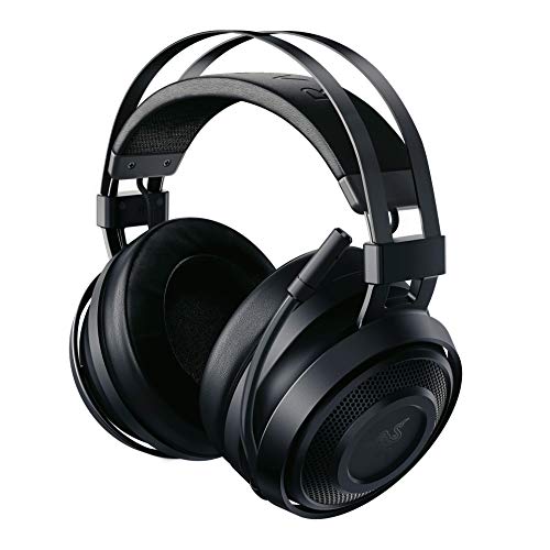 Razer Nari Essential Auriculares Inalámbricos para juegos, comodidad sin compromiso, 16 horas de duración de la batería, THX Spatial Audio e iluminación RGB Chroma para PC, Xbox One, PS4 y Switch Razer Nari Essential Auriculares Inalámbricos para juegos, comodidad sin compromiso, 16 horas de duración de la batería, THX Spatial Audio e iluminación RGB Chroma para PC, Xbox One, PS4 y Switch