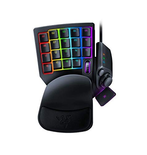 Razer Tartarus Pro - Gaming Keypad con Switch Optico Analógico, Teclado para Juegos, USB, Alámbrico, Tamaño Único, Color Negro