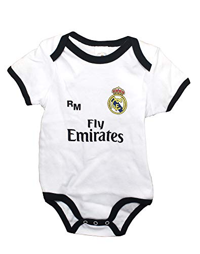 RealMadrid Pelele - Primera Equipación - Producto Licenciado (12 Meses)