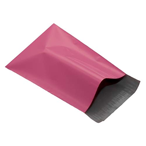REALPACK - Bolsas para envío de plástico tipo sobre, color rosa, 305 x 406 mm (+ 40 mm borde), 100 unidades REALPACK - Bolsas para envío de plástico tipo sobre, color rosa, 305 x 406 mm (+ 40 mm borde), 100 unidades
