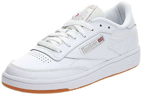 Reebok Club C 85, Zapatillas para Mujer, Weiss (White/Light Grey/Gum 0), 38 EU Reebok Club C 85, Zapatillas para Mujer, Weiss (White/Light Grey/Gum 0), 38 EU