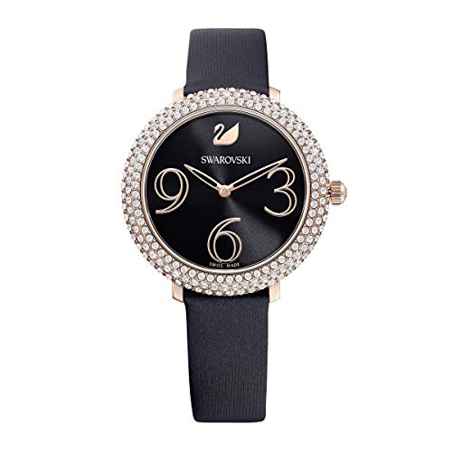 Reloj Swarovski 5484058 Crystal Frost LS Blk/Blk/Pro, Negro con Brillantes Reloj Swarovski 5484058 Crystal Frost LS Blk/Blk/Pro, Negro con Brillantes