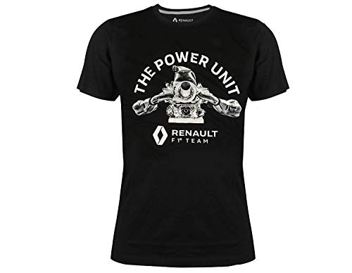 Renault F1 Team The Power - Camiseta para hombre, talla L, color negro
