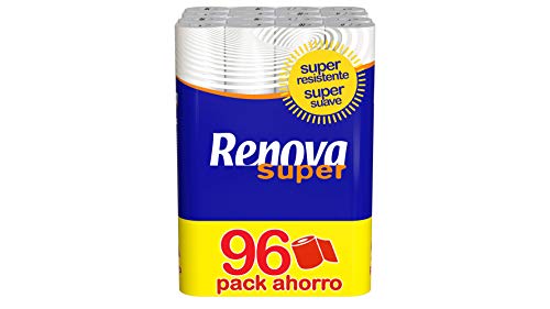 Renova Papel Higiénico Super - 96 Rollos Renova Papel Higiénico Super - 96 Rollos