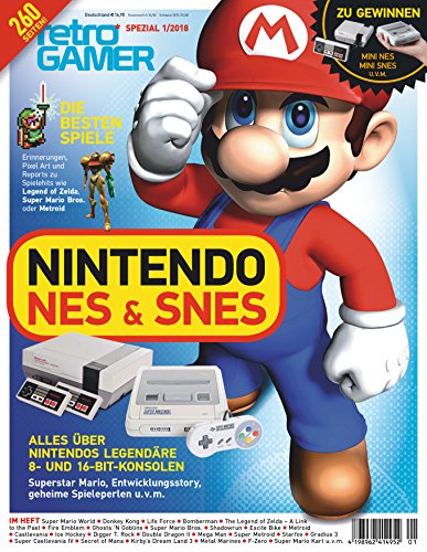 Retro Gamer Spezial 1/2018 - Nintendo NES & SNES: Alles zu Nintendos 8- und 16-Bit-Konsolen (German Edition)