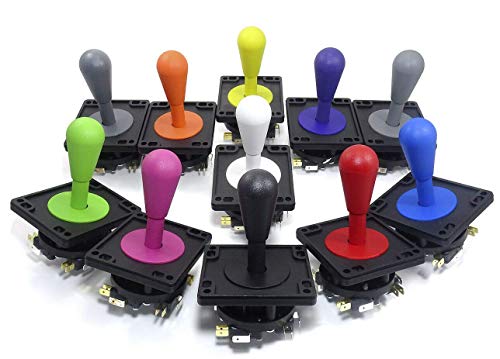 Retrobox® - Joystick Arcade Eurojoystick 2 IL Industrias Lorenzo - Original - Color Negro