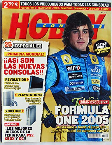Revista Hobby Consolas Nº 165. Formula One 2005 Revista Hobby Consolas Nº 165. Formula One 2005