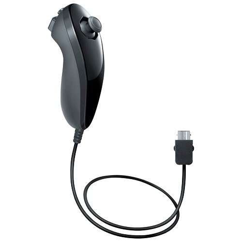 REY Mando Nunchuck Negro Válido para Nintendo Wii - Wii U - Wii Mini REY Mando Nunchuck Negro Válido para Nintendo Wii - Wii U - Wii Mini