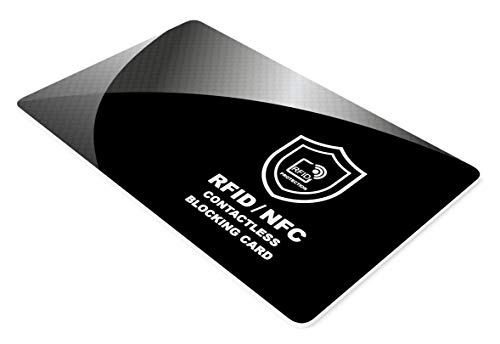 RFID Bloqueo de Tarjeta por SmartProduct | Protección de Tarjetas sin Contacto, Anti NFC | 1 Tarjeta Protege Toda tu Billetera | No Requiere de Ninguna batería, sin Mangas incómodas – 1 Pieza RFID Bloqueo de Tarjeta por SmartProduct | Protección de Tarjetas sin Contacto, Anti NFC | 1 Tarjeta Protege Toda tu Billetera | No Requiere de Ninguna batería, sin Mangas incómodas – 1 Pieza