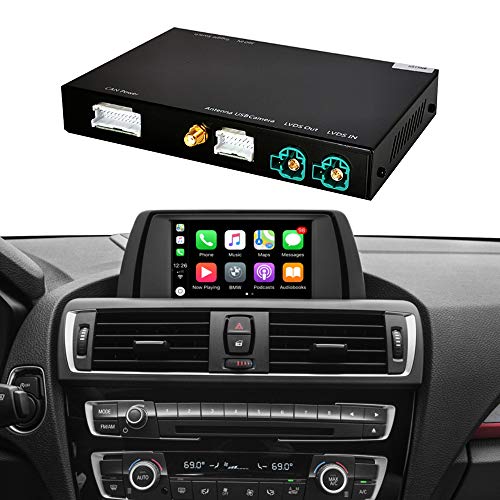Road Top Decodificador de Kit de reequipamiento con Apple Wireless CarPlay Android Auto Mirror Link Navigation para BMW F20 F21 F22 F23 F30 F31 F32 F33 F34 F36 F80 2011-2015 Año