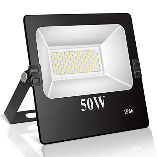 Roleadro Focos Led Exterior 50W IP66 Impermeable SMD3030 LED Floodlight con Reflectores,Foco proyector LED Iluminación Exterior para Calzada Terraza Jardin 6500K Negro Roleadro Focos Led Exterior 50W IP66 Impermeable SMD3030 LED Floodlight con Reflectores,Foco proyector LED Iluminación Exterior para Calzada Terraza Jardin 6500K Negro