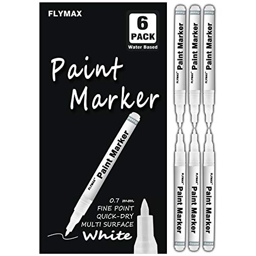 Rotuladores blancos de 0,7 mm, de color blanco, de 0,7 mm, de color blanco, para madera, roca de plástico, cuero, cristal, piedra, metal, lona, cerámica, tinta opaca. Rotuladores blancos de 0,7 mm, de color blanco, de 0,7 mm, de color blanco, para madera, roca de plástico, cuero, cristal, piedra, metal, lona, cerámica, tinta opaca.