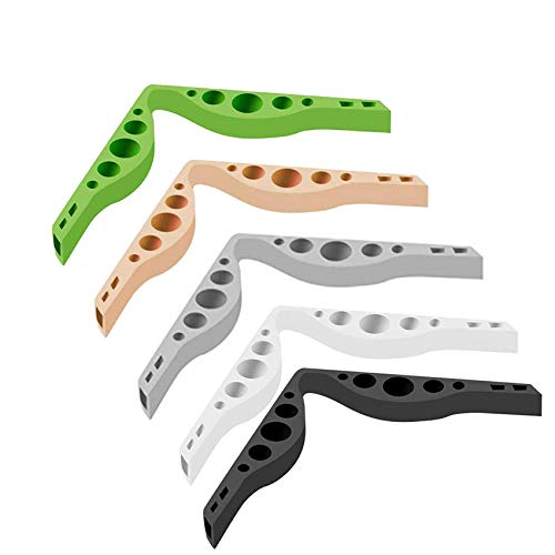 Rpanle 5 Piezas Puente Nasal Antivaho, Puente Nasal de Silicona Reutilizable, Aumenta El Espacio para Respirar, para Evitar Que Las Gafas de Ojos Se Empañen (Multicolores) Rpanle 5 Piezas Puente Nasal Antivaho, Puente Nasal de Silicona Reutilizable, Aumenta El Espacio para Respirar, para Evitar Que Las Gafas de Ojos Se Empañen (Multicolores)