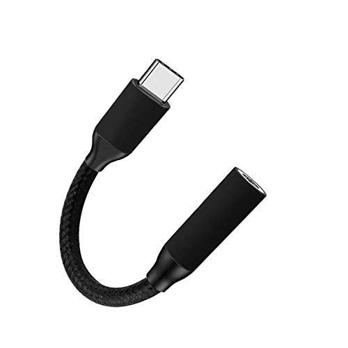 Rpanle Adaptador USB Tipo C a Jack 3.5 mm, USB C Jack Auriculares Audio Adaptadores Chipset DAC Para iPad Pro 2018, Huawei P40, P30 Pro, Mate 20 Pro, Samsung S20/Note 10, Xiaomi 8 y Más