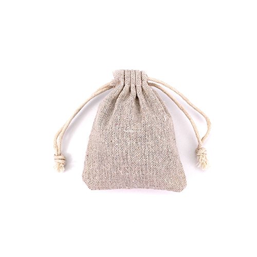 RUBY-50 unids Bolsa de Lino 7x9cm Bolsitas de Tela Saco Arpillera Bolsas (S) RUBY-50 unids Bolsa de Lino 7x9cm Bolsitas de Tela Saco Arpillera Bolsas (S)