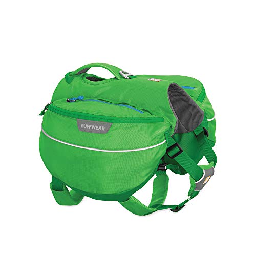 RUFFWEAR Pack de Senderismo para Perros, Razas Grandes a Muy Grandes, Ajuste Ajustable, tamaño: Grande/XL, Verde Prado, Paquete de aproximación, 50102-345LL1 RUFFWEAR Pack de Senderismo para Perros, Razas Grandes a Muy Grandes, Ajuste Ajustable, tamaño: Grande/XL, Verde Prado, Paquete de aproximación, 50102-345LL1