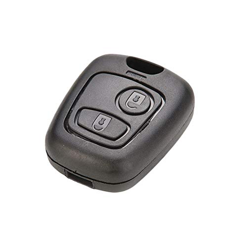 RUNGAO - Carcasa para llave de coche compatible con Peugeot 107 207 307 407 106 206 306 406 RUNGAO - Carcasa para llave de coche compatible con Peugeot 107 207 307 407 106 206 306 406