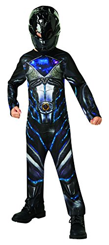 Saban – i-630715s – Disfraz clásico Power Rangers – Negro – Talla S