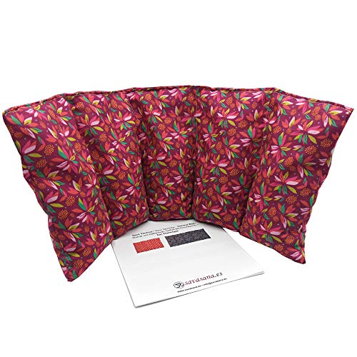 Saco térmico “GRUN” – 50 X 20 cm (XL) – relleno con 800gr de huesos de cereza - para microondas y congelador Saco térmico “GRUN” – 50 X 20 cm (XL) – relleno con 800gr de huesos de cereza - para microondas y congelador