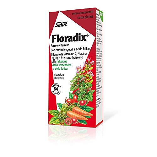 Salus Floradix, Hierro y Vitaminas, 84 comprimidos