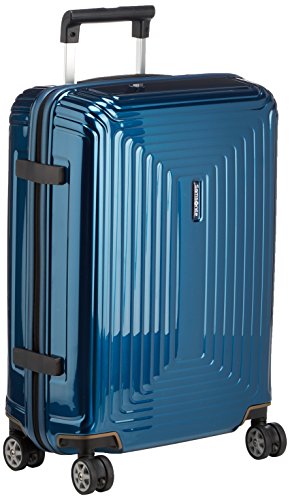 Samsonite Neopulse - Spinner S (Ancho: 20 cm) Equipaje de Mano, 55 cm, 38 L, Azul (Metallic Blue)