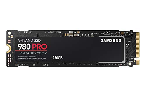 Samsung 980 Pro M.2 250 GB Pci Express 4.0 V-Nand Mlc Nvme 980 Pro, 250 GB, M.2, 6400 MB/S