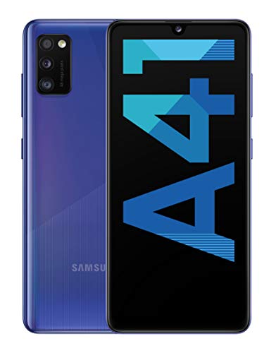 Samsung Galaxy A41 - Smartphone 6.1" Super AMOLED (4GB RAM, 64GB ROM), Azul [Versión española]