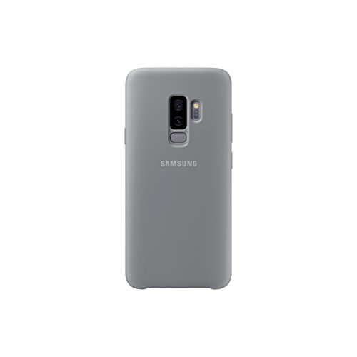 Samsung Silicone Cover - Funda para Samsung Galaxy S9+, color gris Samsung Silicone Cover - Funda para Samsung Galaxy S9+, color gris
