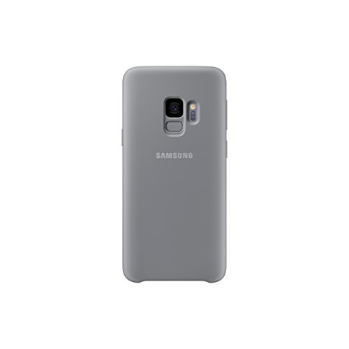 Samsung Silicone Cover - Funda para Samsung Galaxy S9, color gris Samsung Silicone Cover - Funda para Samsung Galaxy S9, color gris