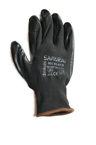 Samurai 801-Black Guantes de Trabajo, 10 Samurai 801-Black Guantes de Trabajo, 10