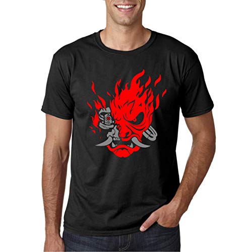 Samurai Cyberpunk - Camiseta Manga Corta (XL)