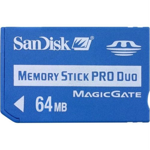SanDisk 64Mb Memory Stick Pro Duo (SDMSPDS-64-A99)