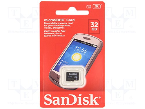 SanDisk SDSDQM-032G-B35 Tarjeta de Memoria SDHC de 32 GB, Negro