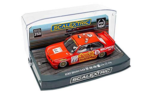 Scalextric C3739SE BTCC Aniversario Edición Especial BMW E30 M3 (Roland Ratzenberger)