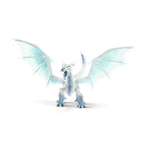 Schleich- Figura dragón de hielo, Color agua, 17'5 cm